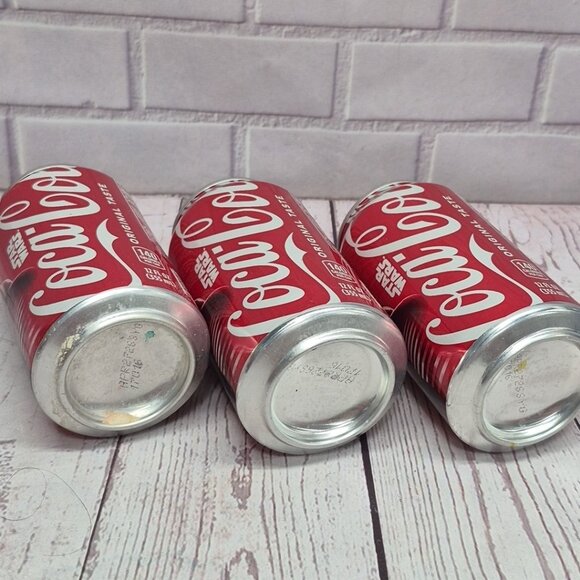 Lot Of 3- Coke Emperor Palpatine OPENED STAR WARS Limited Edition Empty Cans - Picture 4 of 4